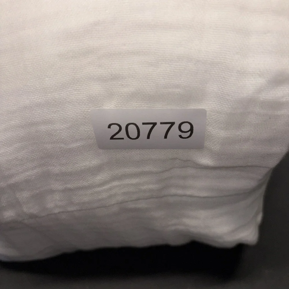 Calm White Soft Cotton Gauze Sheet Set Size Queen 20779